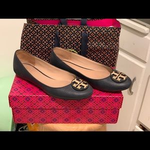 Tory Burch Minnie Travel ballets Flat, Leather